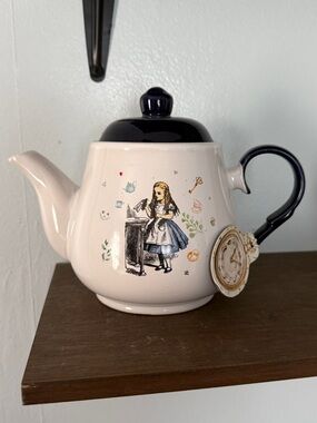 Alice in Wonderland Ceramic Teapot